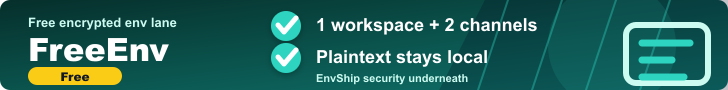FreeEnv: Ship envs safely